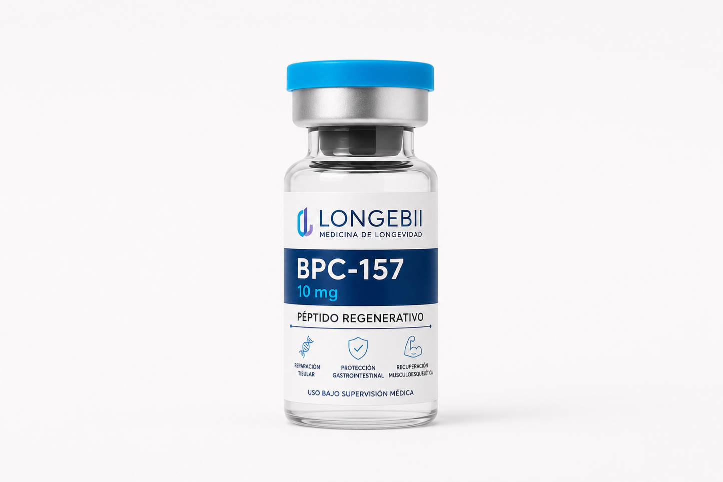 BPC-157 10 mg | Protocolo Médico Regenerativo y Gastrointestinal
